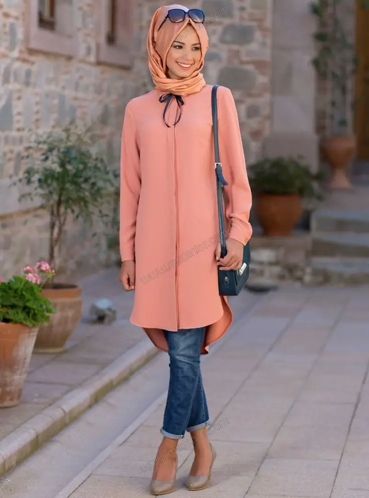 30 Stylish Ways To Wear Hijab With Jeans For Chic Look Part 5 