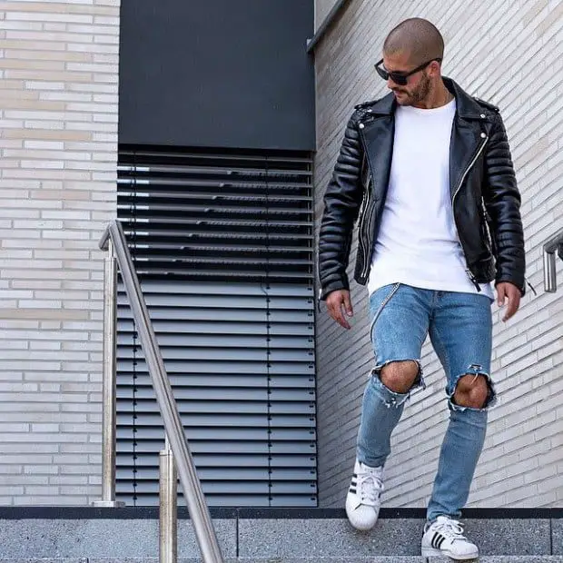 How To Style Adidas Superstar Men 18 Outfits With Adidas Sneakers 9242