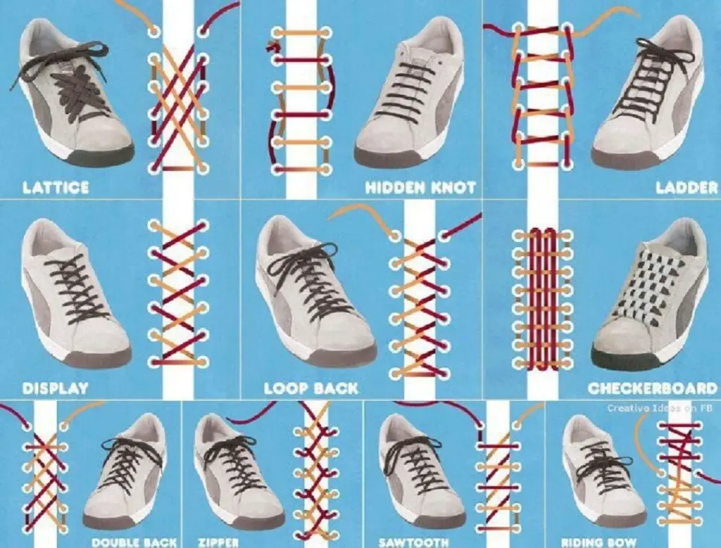 how do you tie vans shoes