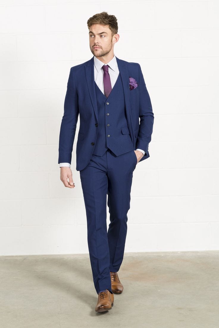 20 Ways To Wear Blue Suits With Brown Shoes Ideas For Men