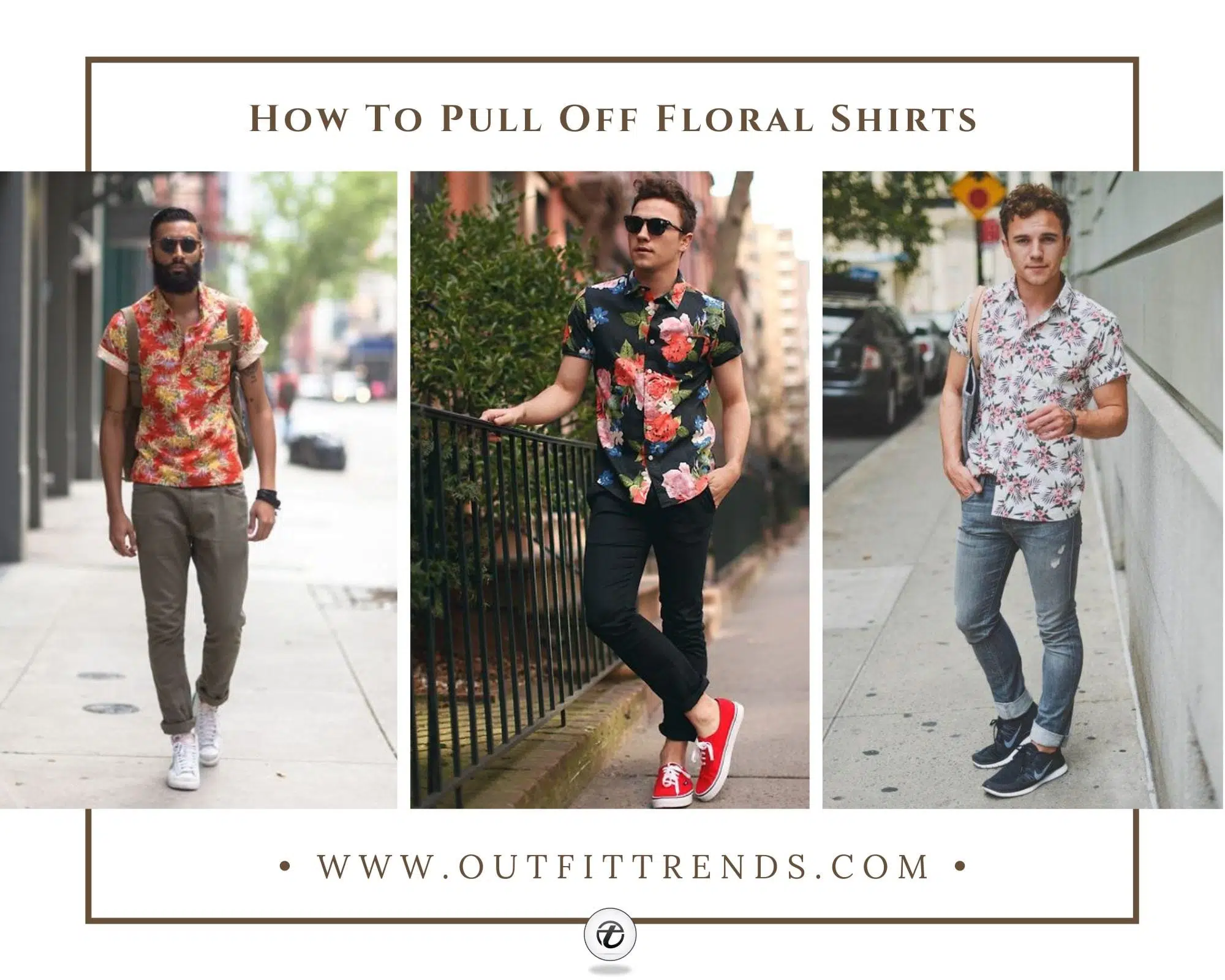 35 Cool Floral Shirt Outfits for Men to Try