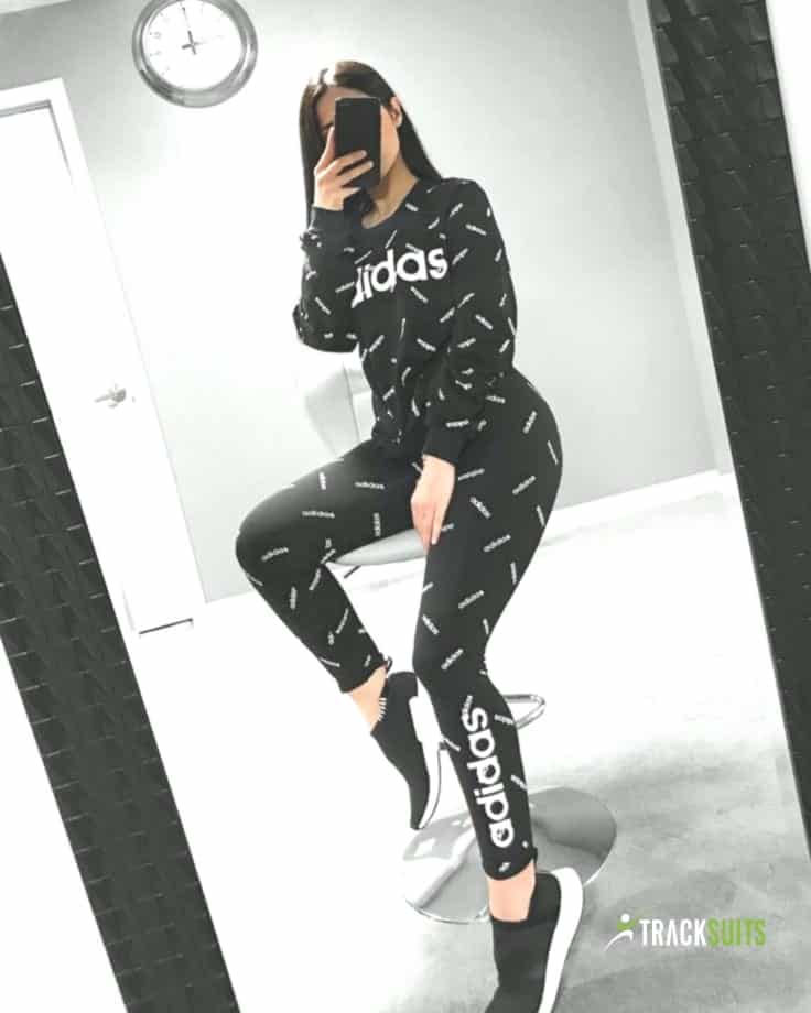 Selfie Queens with adidas outfit 