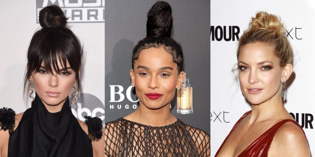 The Trending Top Knot Hairstyle