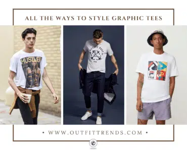 28 Cool Graphic Tee Outfit Ideas for Men