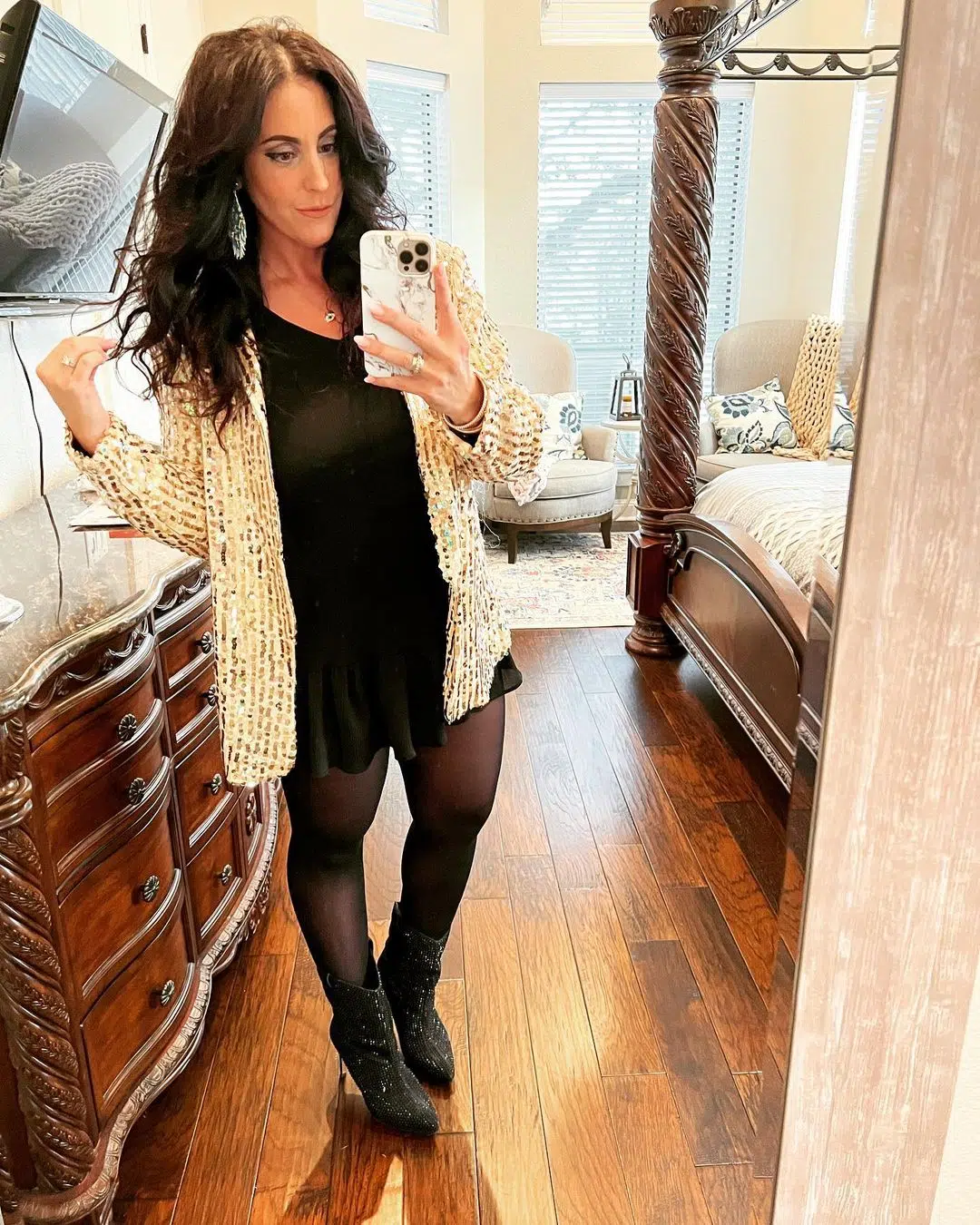 Sequin Blazer Outfits