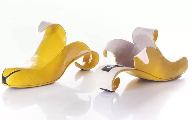 Unique Shoes banana style