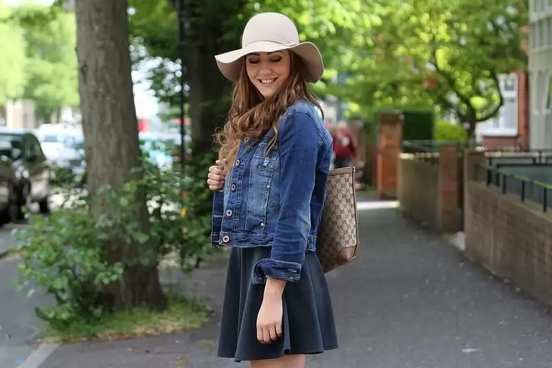 Denim Jackets with Skirt