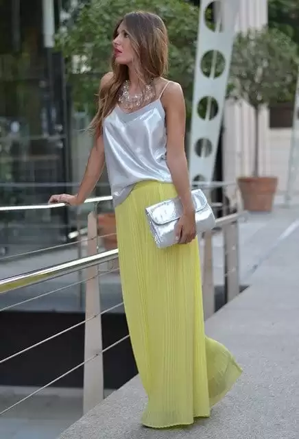 Yellow Palazzo Pants