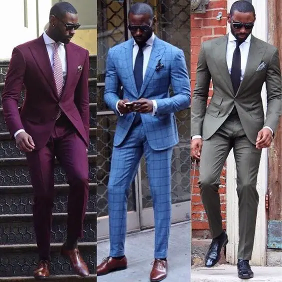 15 Best Suit Colors For Black And Brown Men — KOLOR MAGAZINE ...
