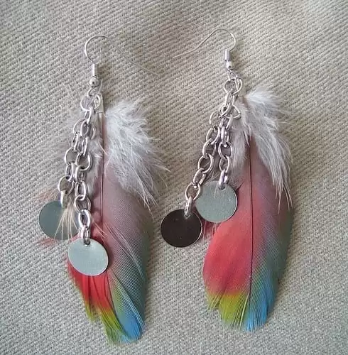 Feather Earrings