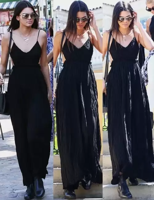 Kendal Jenner Black Dress