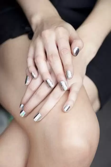 Mirror nail fashion ideas