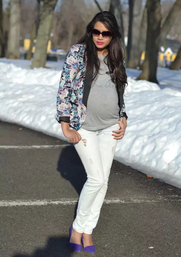 Street style pregnant women