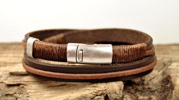 35 Most Trendy and Cool Leather Bracelets for Men