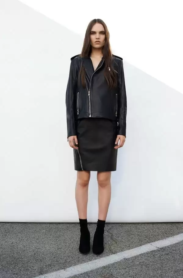 Leather Skirt for Winters