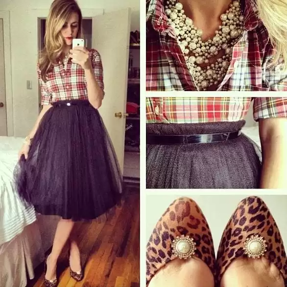 Tulle Skirts Casual Wear