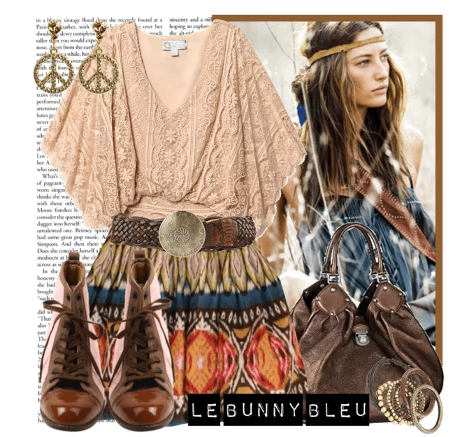 casual bohemian style