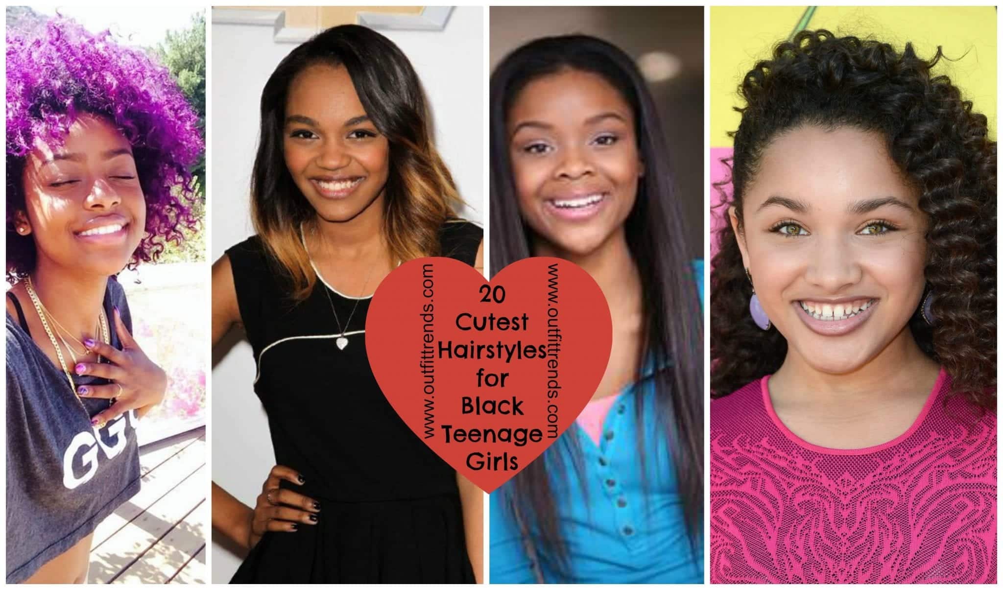 20 Cute Hairstyles For Black Teenage Girls 2019