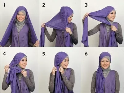 hijab tutorial 2015