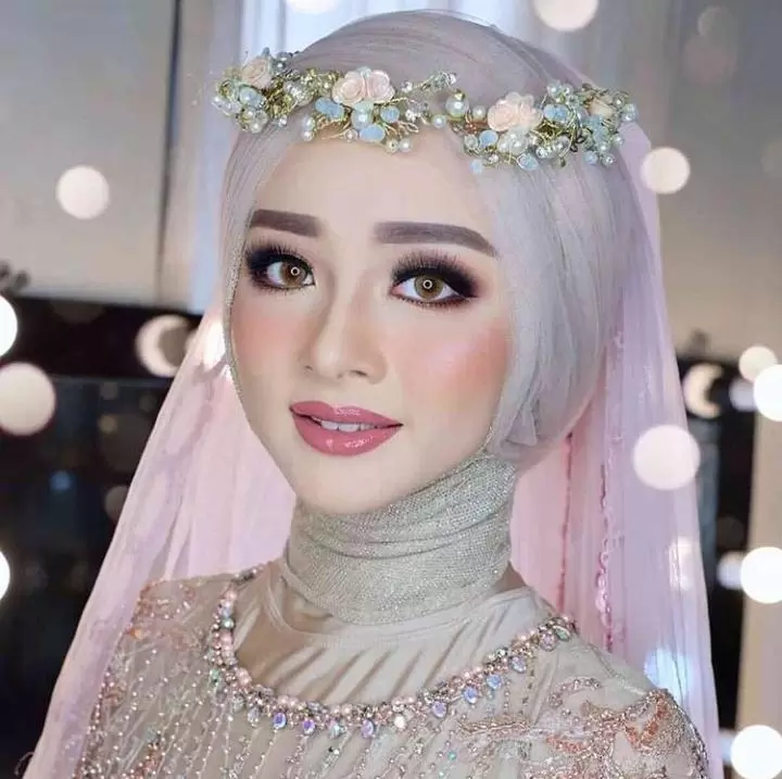 Bridal Hijabs styles (17)