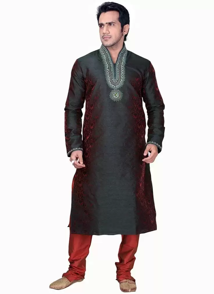 Fancy Embroidered Men Kurtas