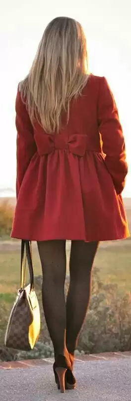 Peplum coats fashion