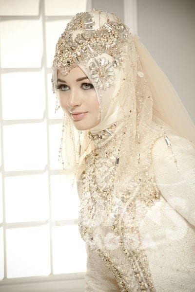 outfittrends: Hijab Wedding Dresses-30 Latest Hijab Wedding Styles This ...
