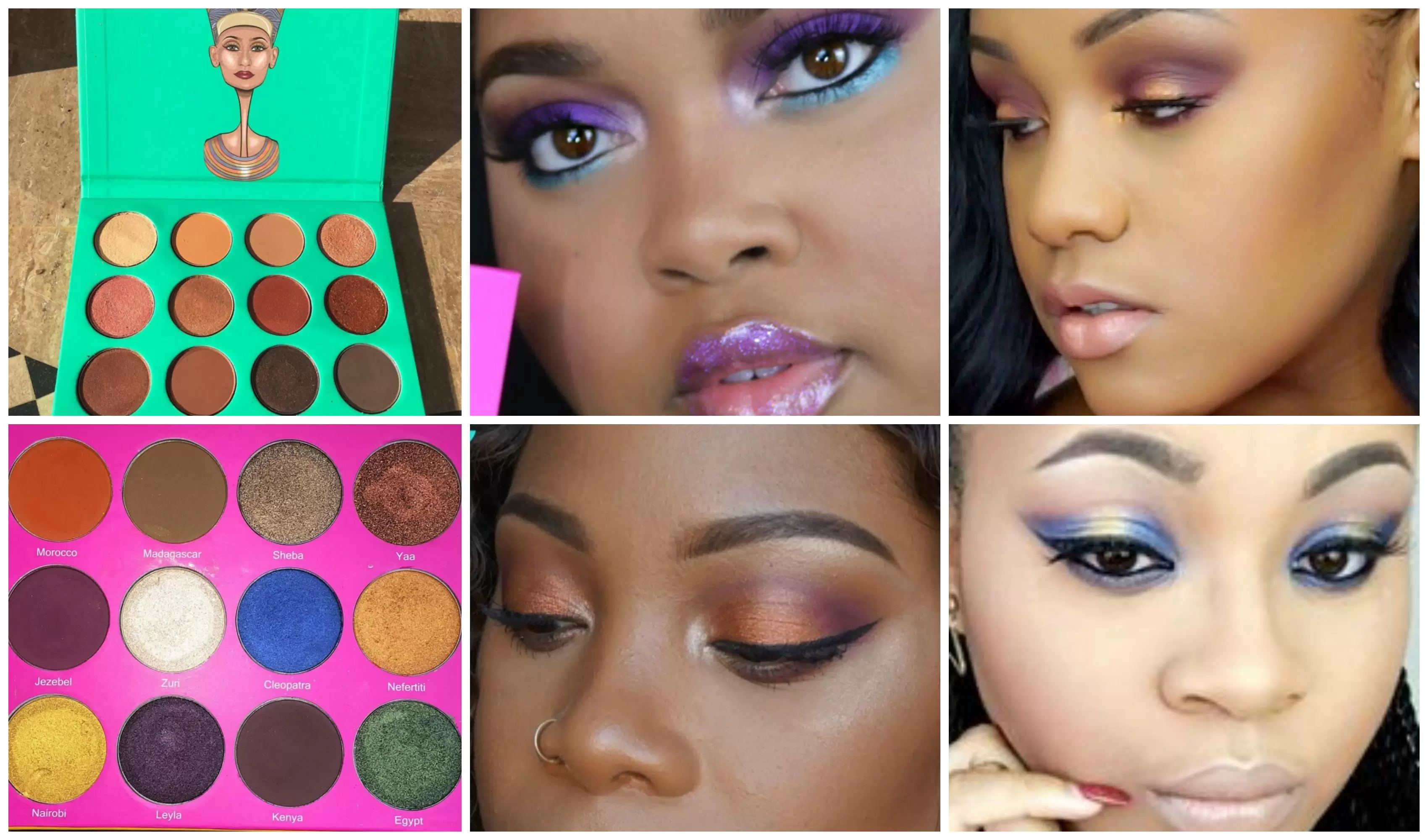 best eyeshadow for dark skin women