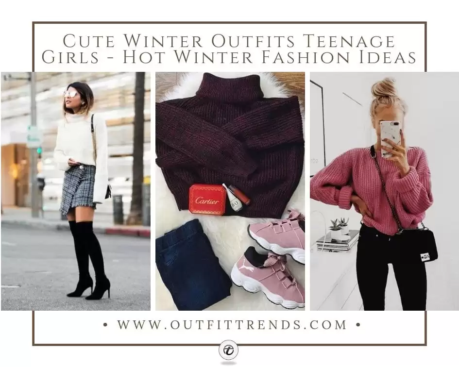 17 Cute Winter Outfits for Teenage Girls with Styling Tips