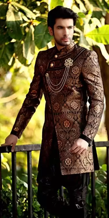 ways to wear a sherwani