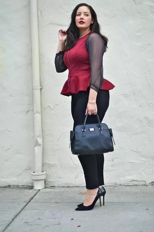 Valentine’s Day outfits for plus size women