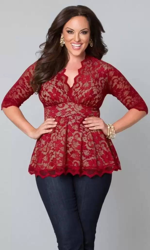 Valentine’s Day outfits for plus size women