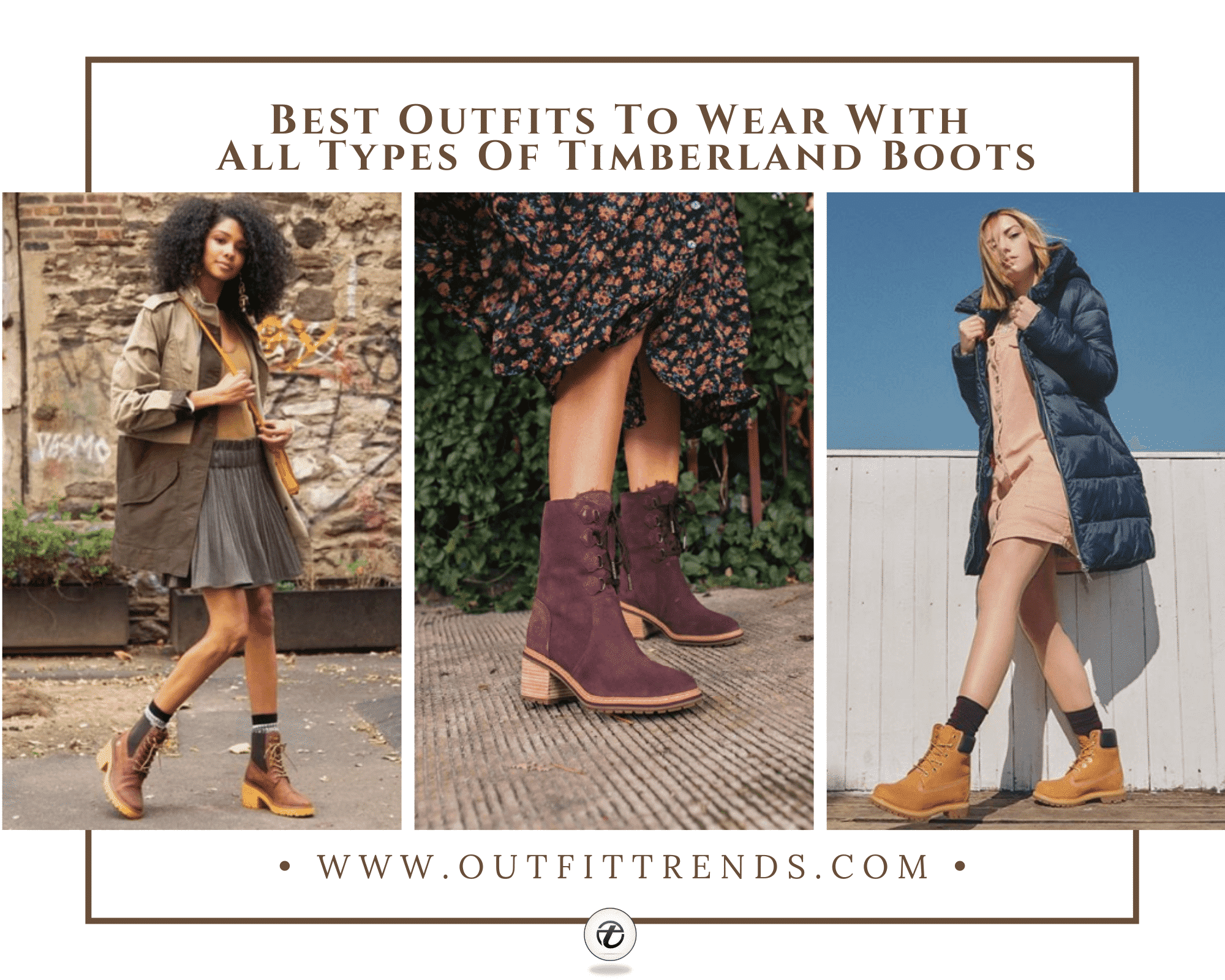 timberlands with outfits