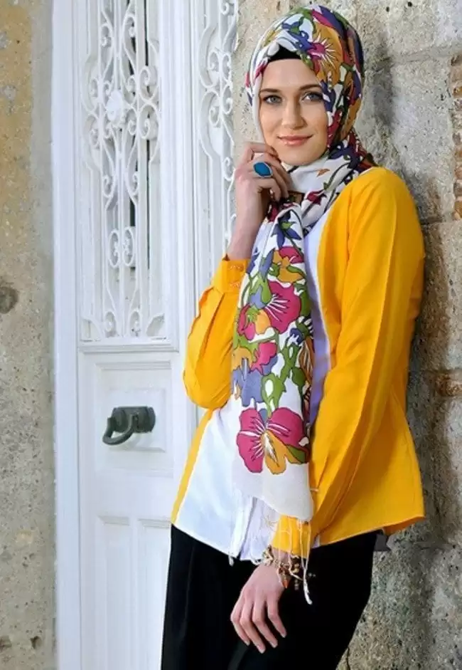 spring hijab fashion style Ideas (8)