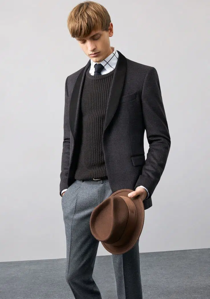 Winter Office Outfits For Men - Winter Business Attire  