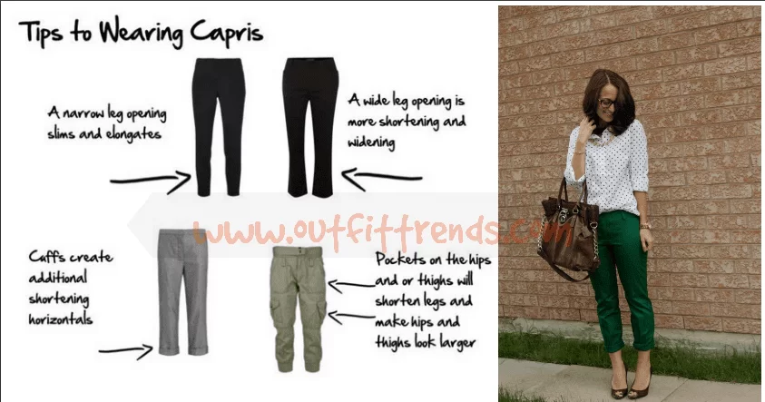 how to wear capri pants as short height girl (5)