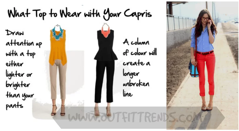 how to wear capri pants as short height girl (3)