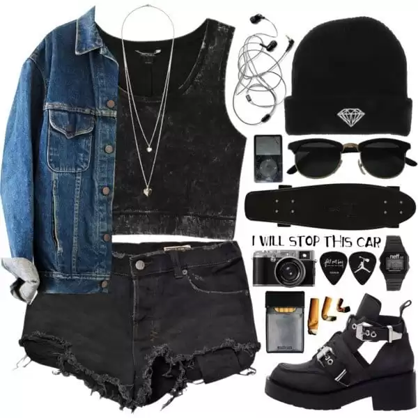 cute grunge outfits teen girls (6)