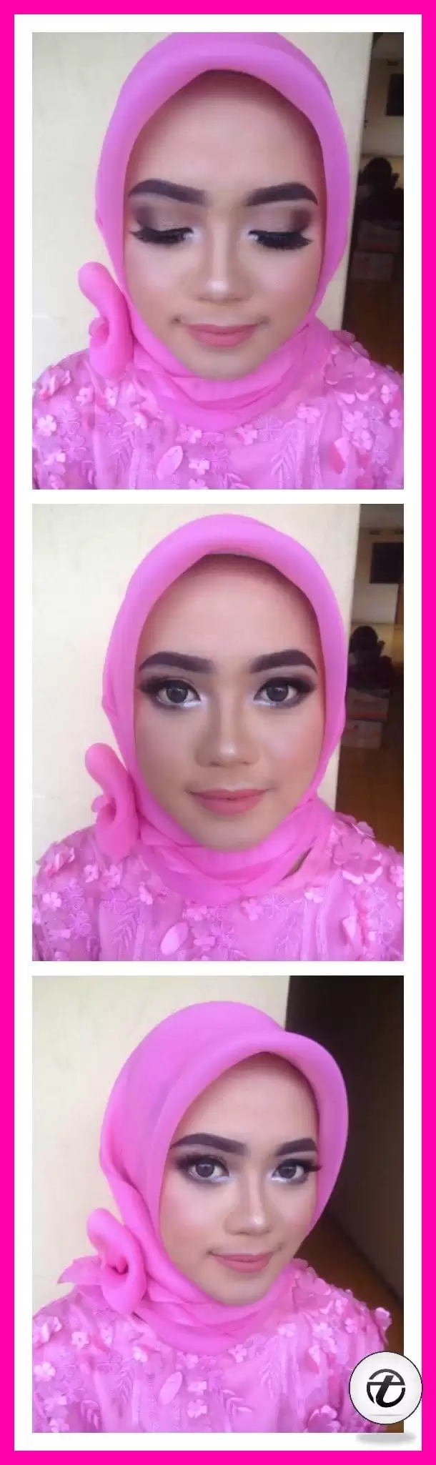 how to wear makeup with hijab