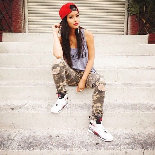 outfittrends: 30 Cute Outfits Ideas to Wear with Jordans for Girls Swag