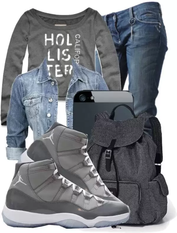 Outfits Ideas to Wear with Jordans for Girls 