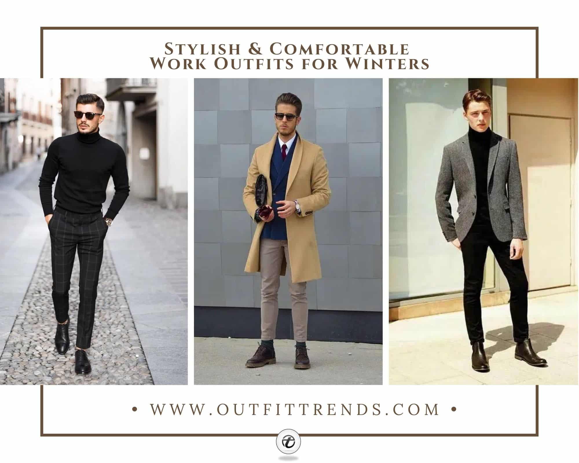 casual winter outfits for men