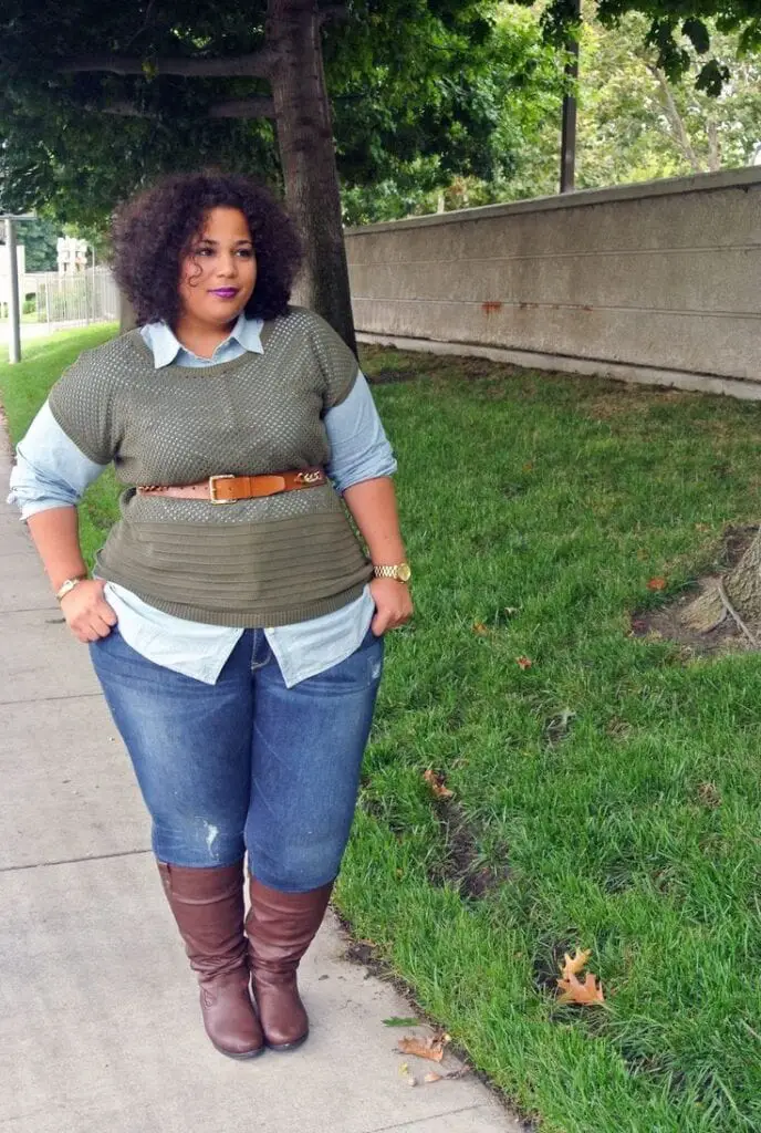 20 Stylish High School College Outfits For Curvy Gi