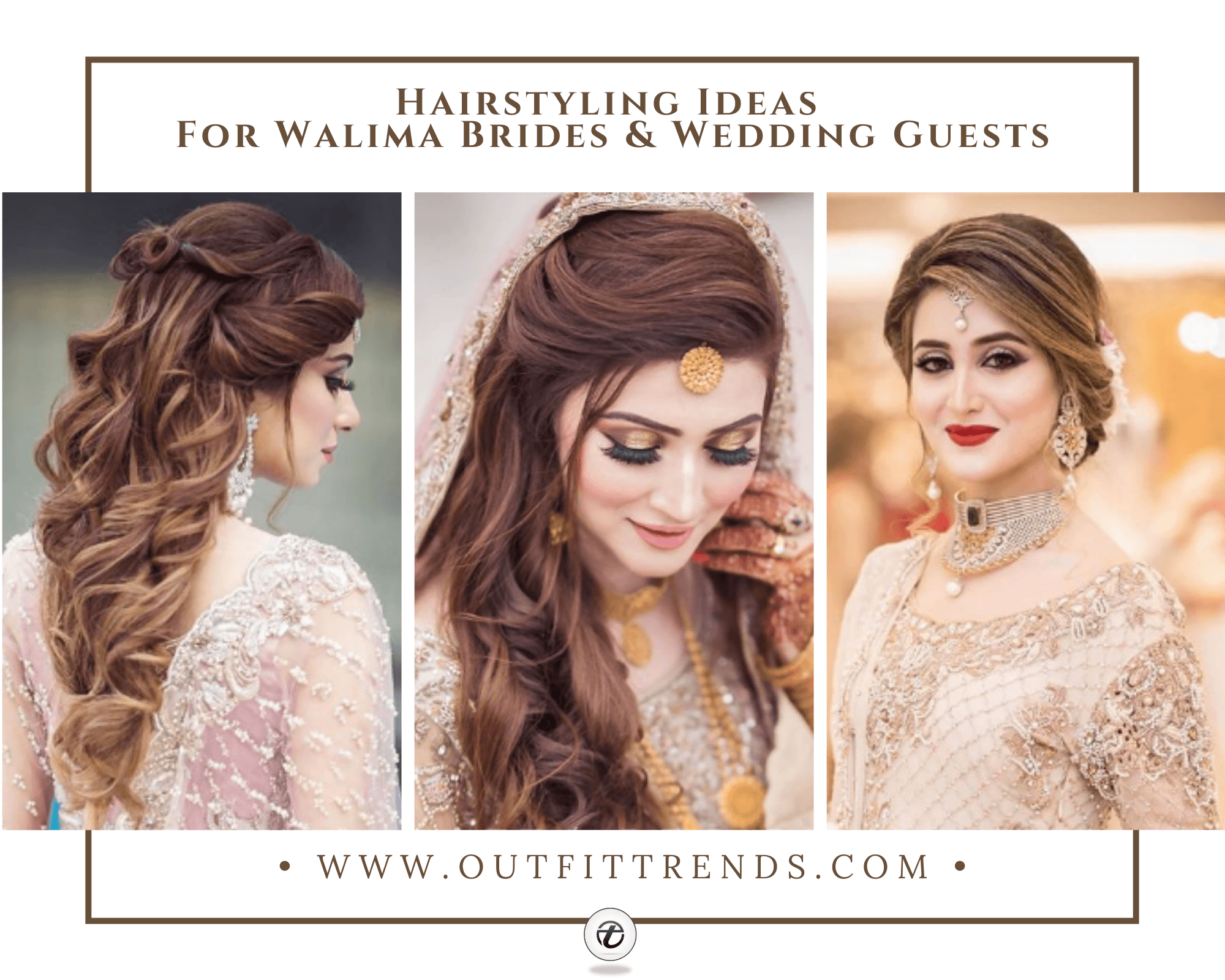 Best open hairstyle for salwar suit  quick open hairstyle for wedding   easy hair style  YouTube