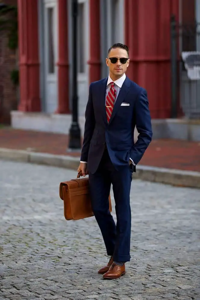 Men's Outfits To Wear with Oxford Shoes-27 New Trends