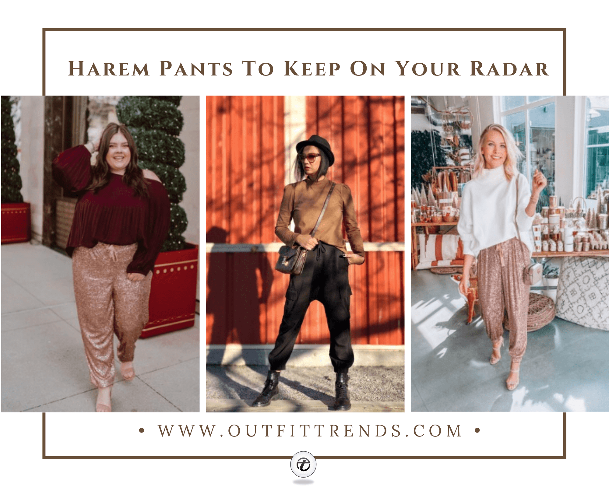 What kind of tops go with harem pants ? – Clothes By Locker Room