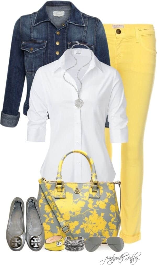 women outfit with white shirt16
