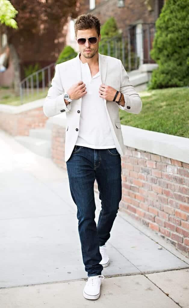 33 Ways to Wear & Style White Button Down Shirts For Men