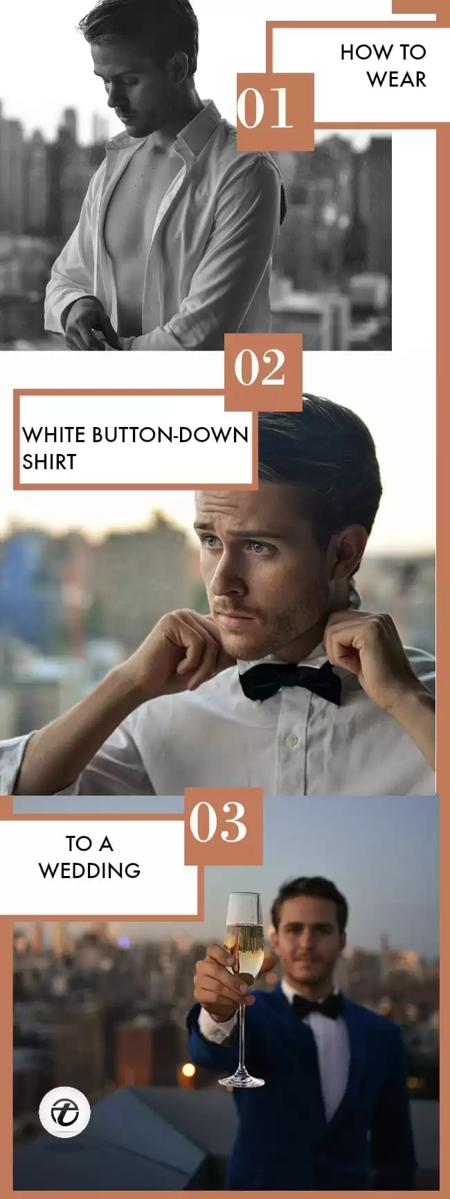 men white shirt outfits