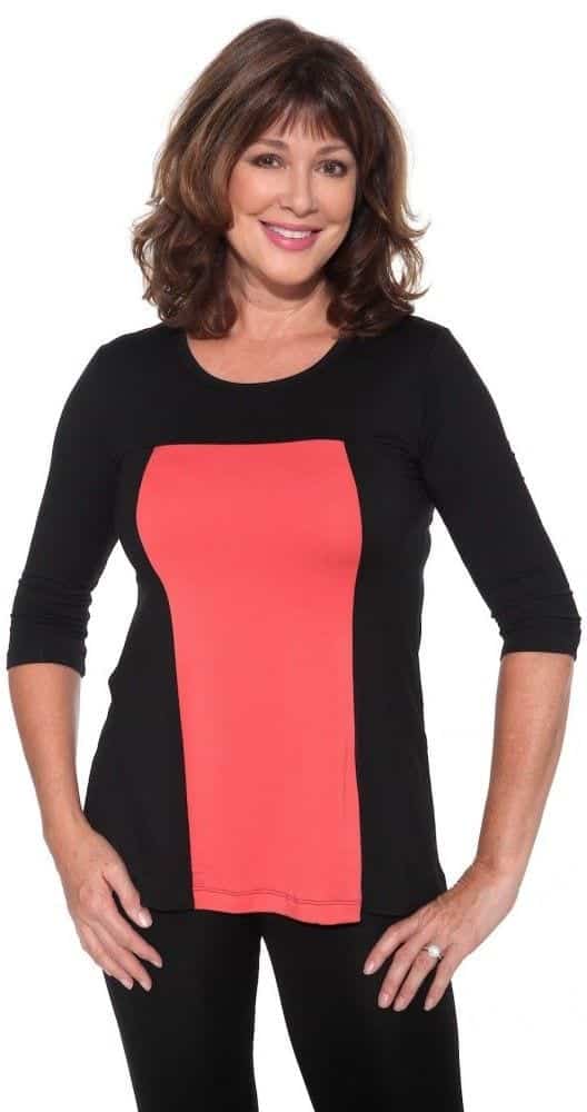 blouses for women over 50 to hide belly size